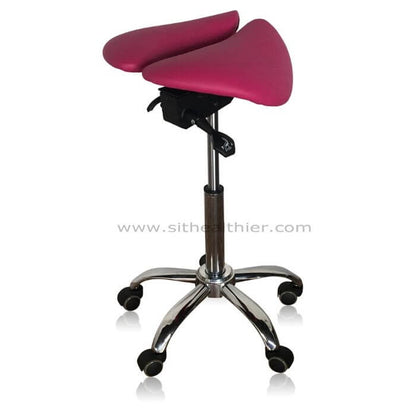 Saddle Style Split Seat Ergonomic Chair