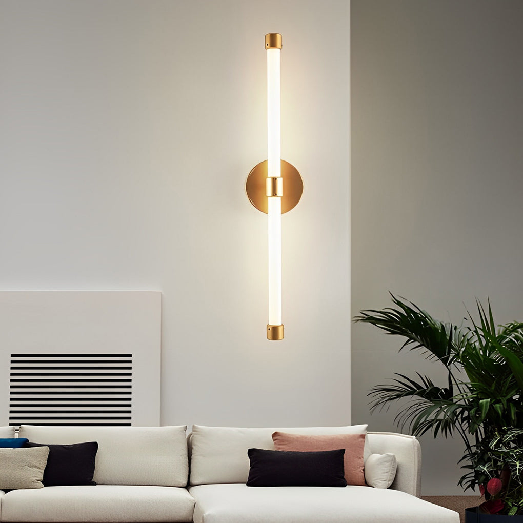 Minimalist Strip Three Step Dimming LED Modern Wall Sconce Lighting - Dazuma