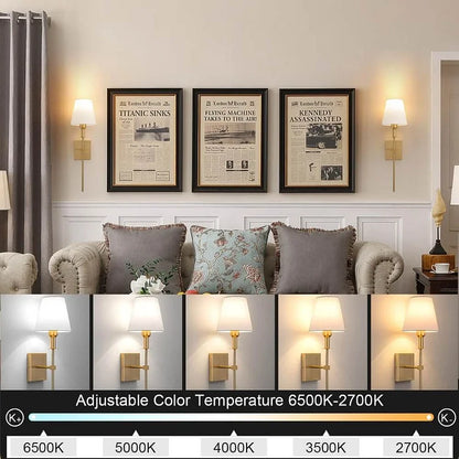 Rechargeable Wireless Wall Light Duo