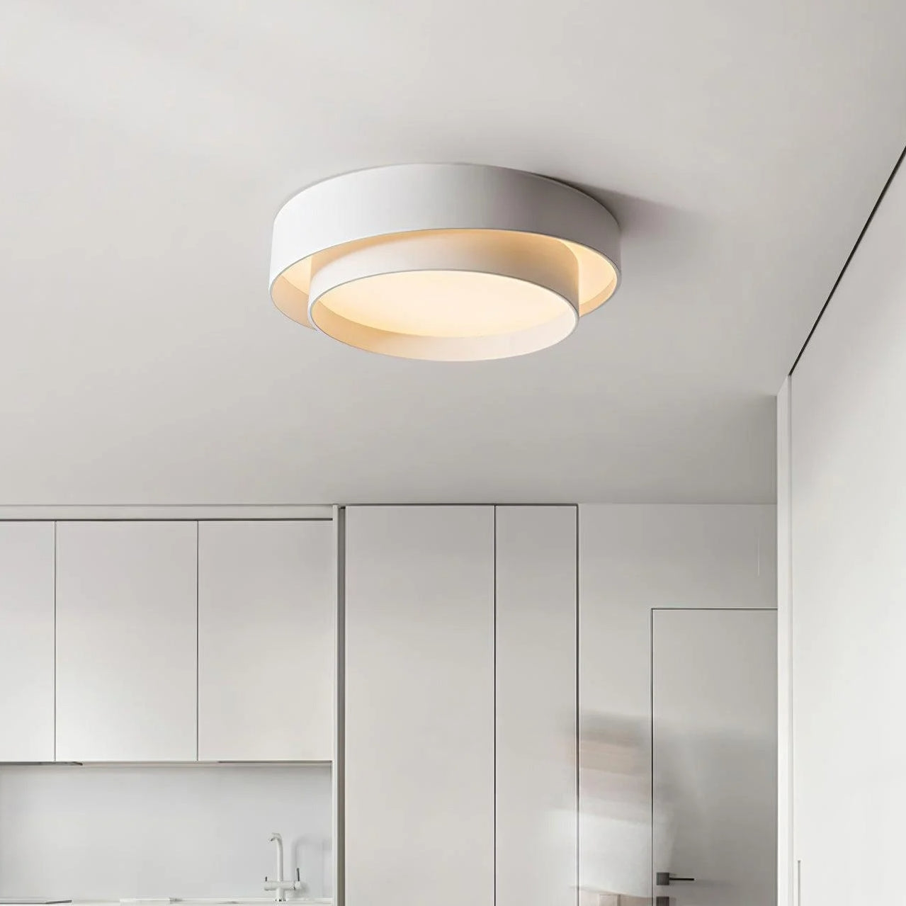 Nordic Round LED Flush Ceiling Light