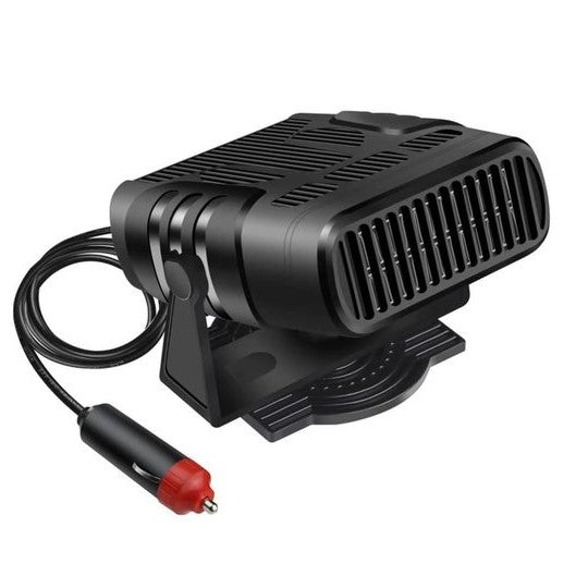 12V Car Heater & Cooling Fan, 360° Aim
