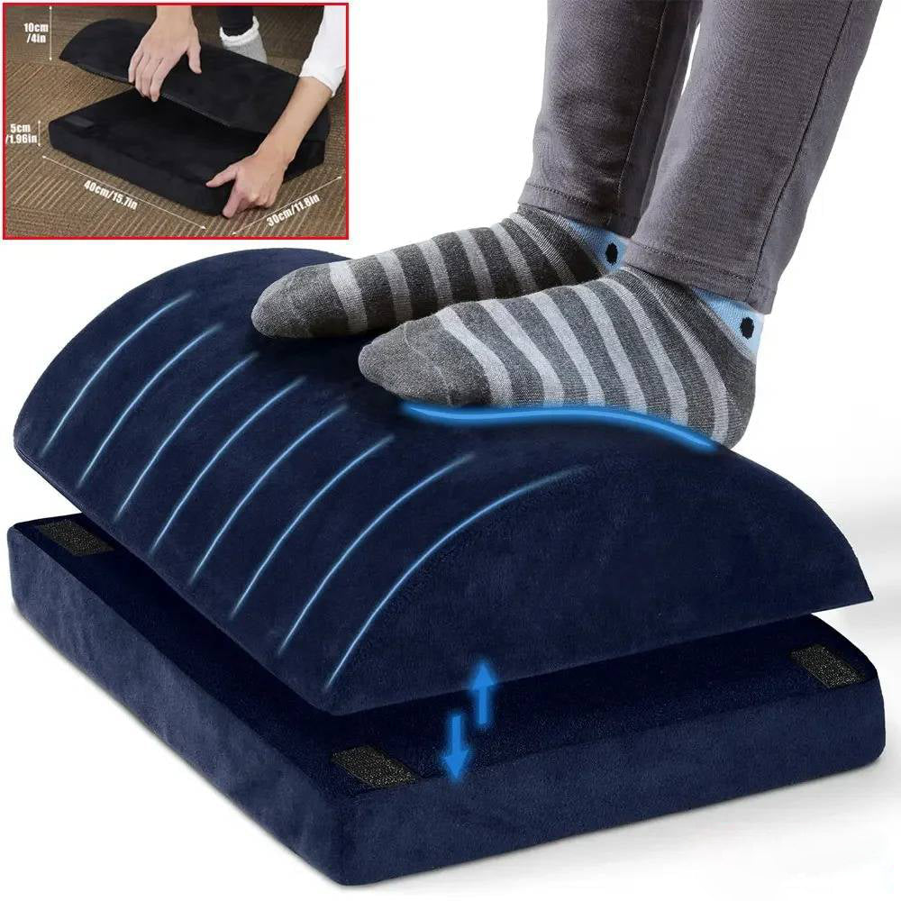 Velvet Memory Foam Foot Cushion, Multi-Use