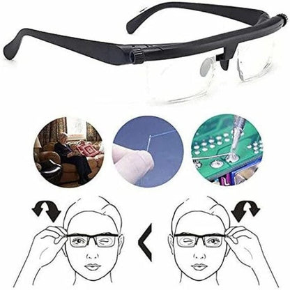 No-Rx Adjustable Focus Glasses, Fall 2025