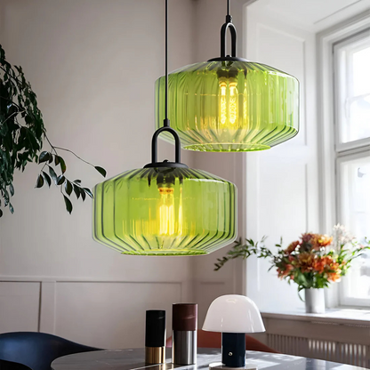 Mireta Retro Tinted Glass Pendant