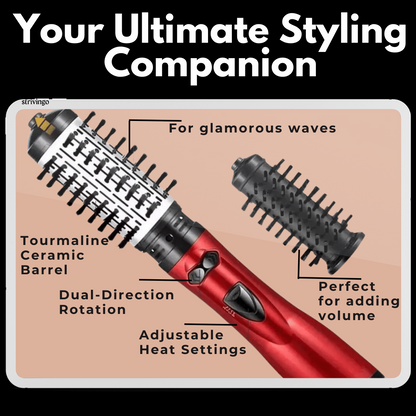 3-in-1 Rotating Hot Air Styling Brush