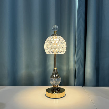 Crystal Touch Rechargeable Lamp