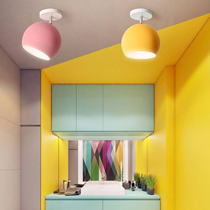 Nordic Macaron Aluminium Ceiling Light