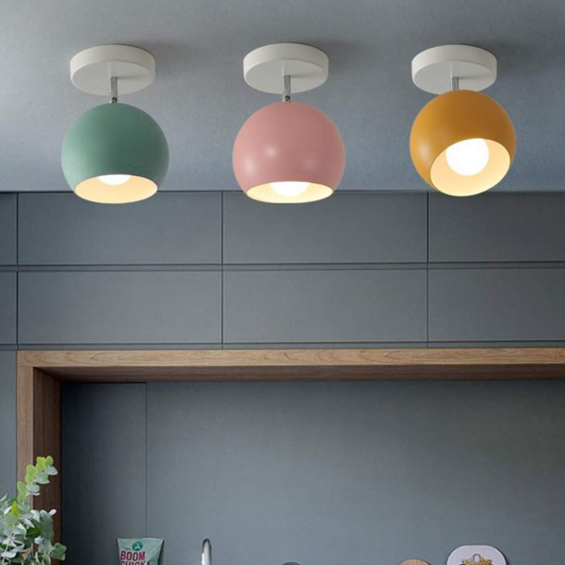 Nordic Macaron Aluminium Ceiling Light