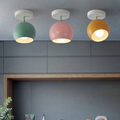 Nordic Macaron Aluminium Ceiling Light