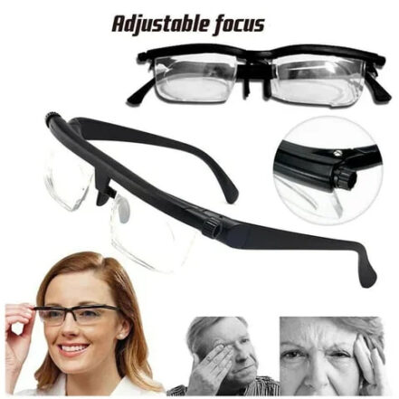 No-Rx Adjustable Focus Glasses, Fall 2025