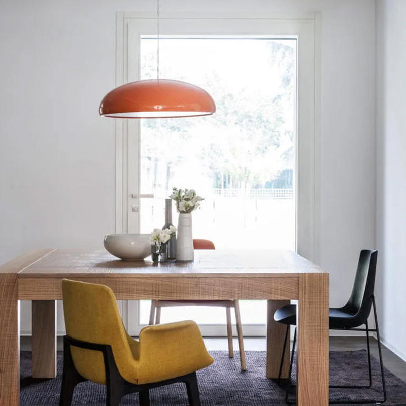 Lira Sculptural Metal Pendant Light