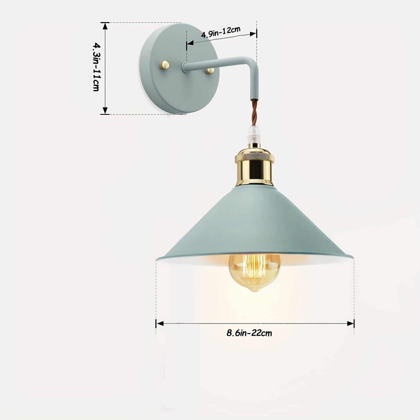 Modern Industrial Wall Sconce