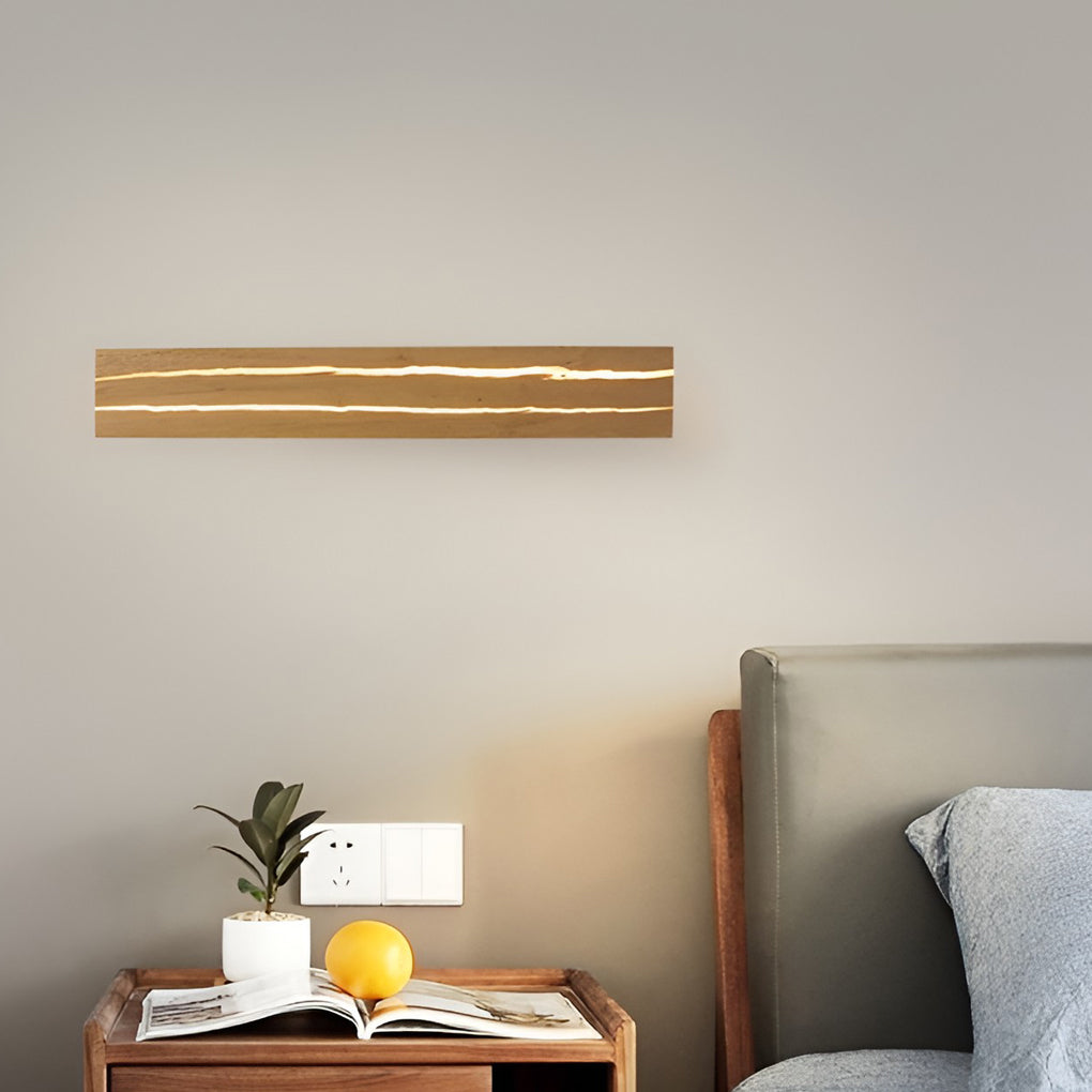 Ergové Adjustable Wood Wall Lamp LED 3-Step Dimming