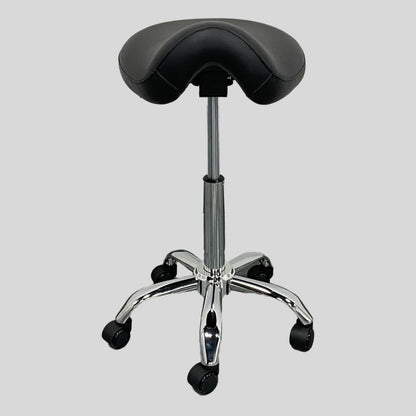 Heavy-Duty Saddle Stool with 500lb Capacity