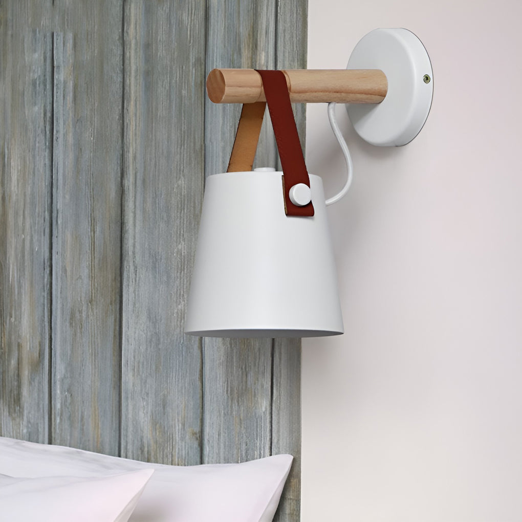Ergové Wall Sconce Aluminum White or Black 9"