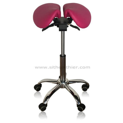 Saddle Style Split Seat Ergonomic Chair