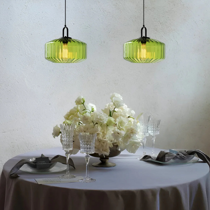 Mireta Retro Tinted Glass Pendant