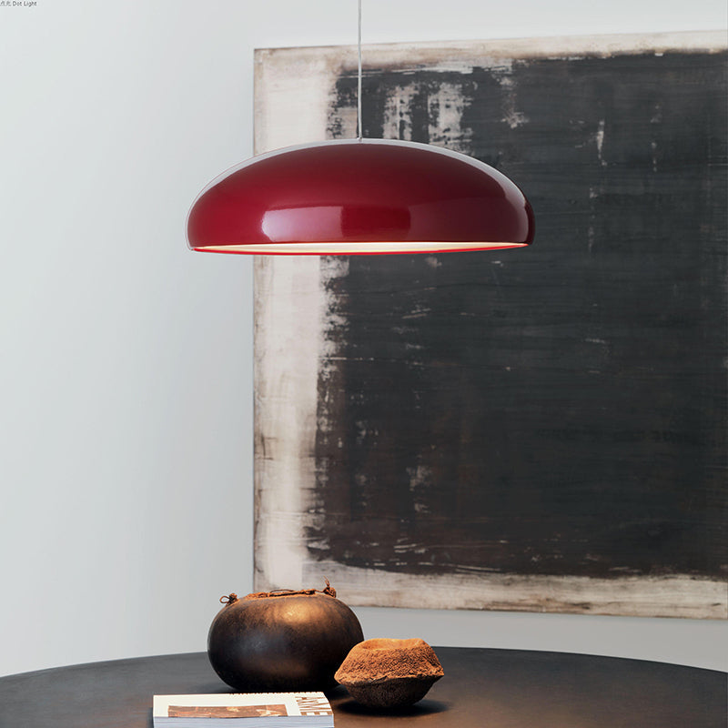 Lira Sculptural Metal Pendant Light