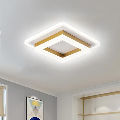 Square LED Flush Mount Ceiling Light