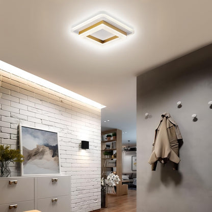 Square LED Flush Mount Ceiling Light