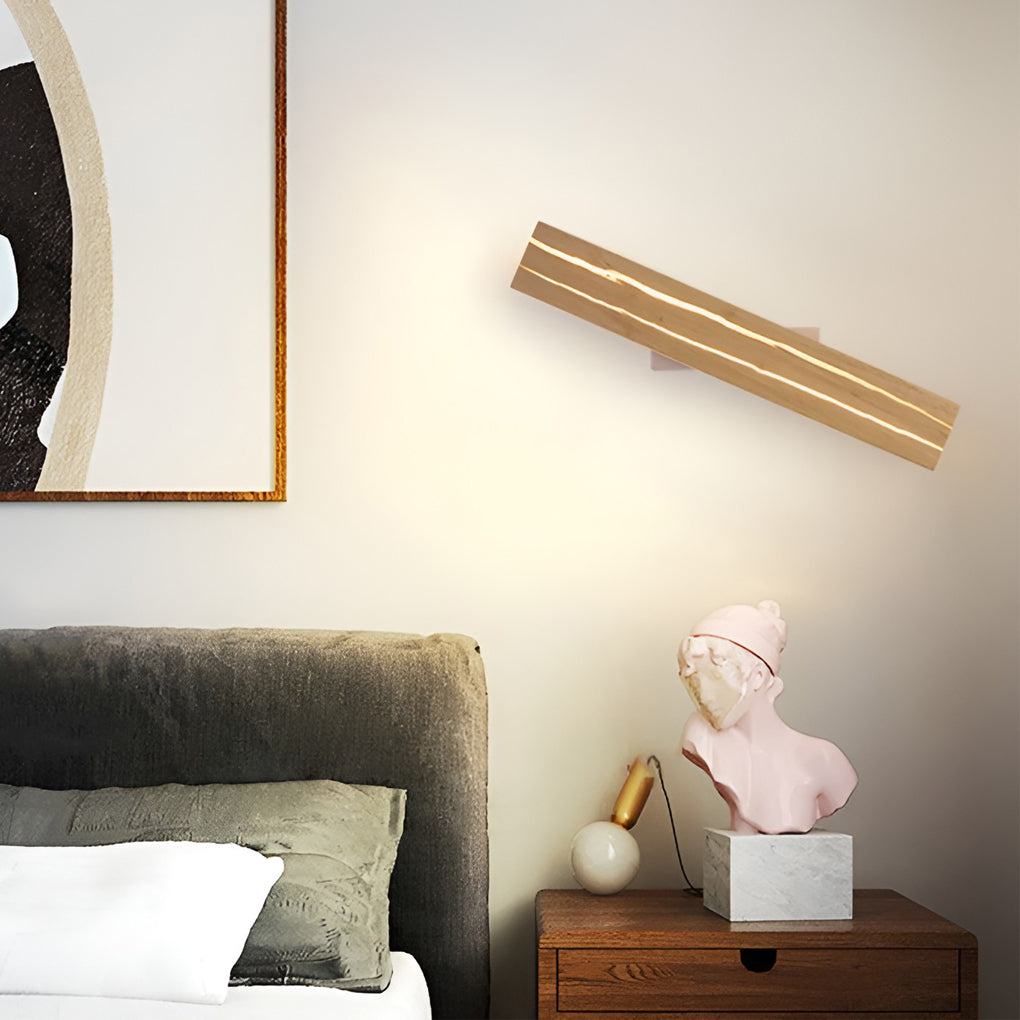 Ergové Adjustable Wood Wall Lamp LED 3-Step Dimming