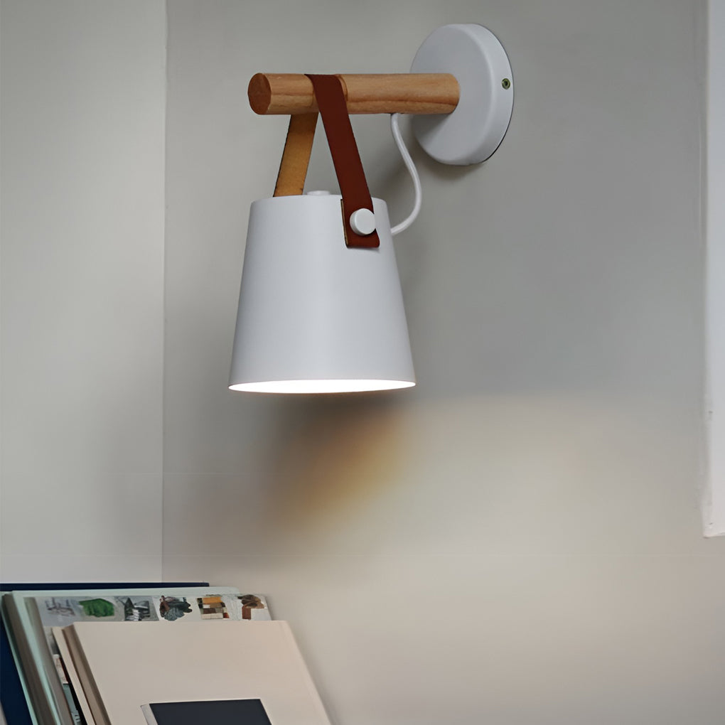 Ergové Wall Sconce Aluminum White or Black 9"