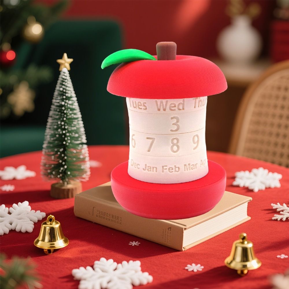 NordicFlip Retro Rotating Desk Calendar