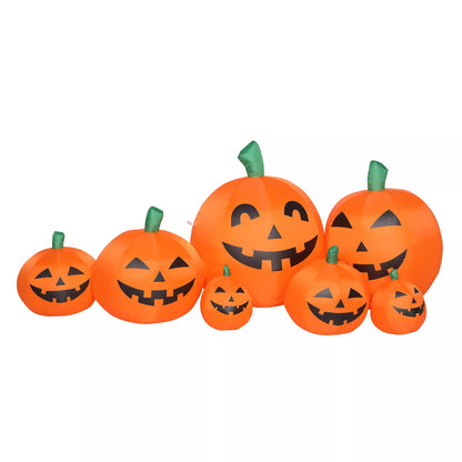 7ft LED Pumpkin Halloween Inflatable