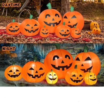 7ft LED Pumpkin Halloween Inflatable