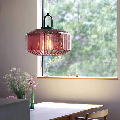 Mireta Retro Tinted Glass Pendant