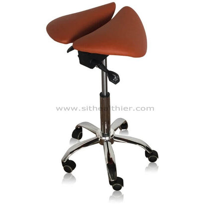 Saddle Style Split Seat Ergonomic Chair