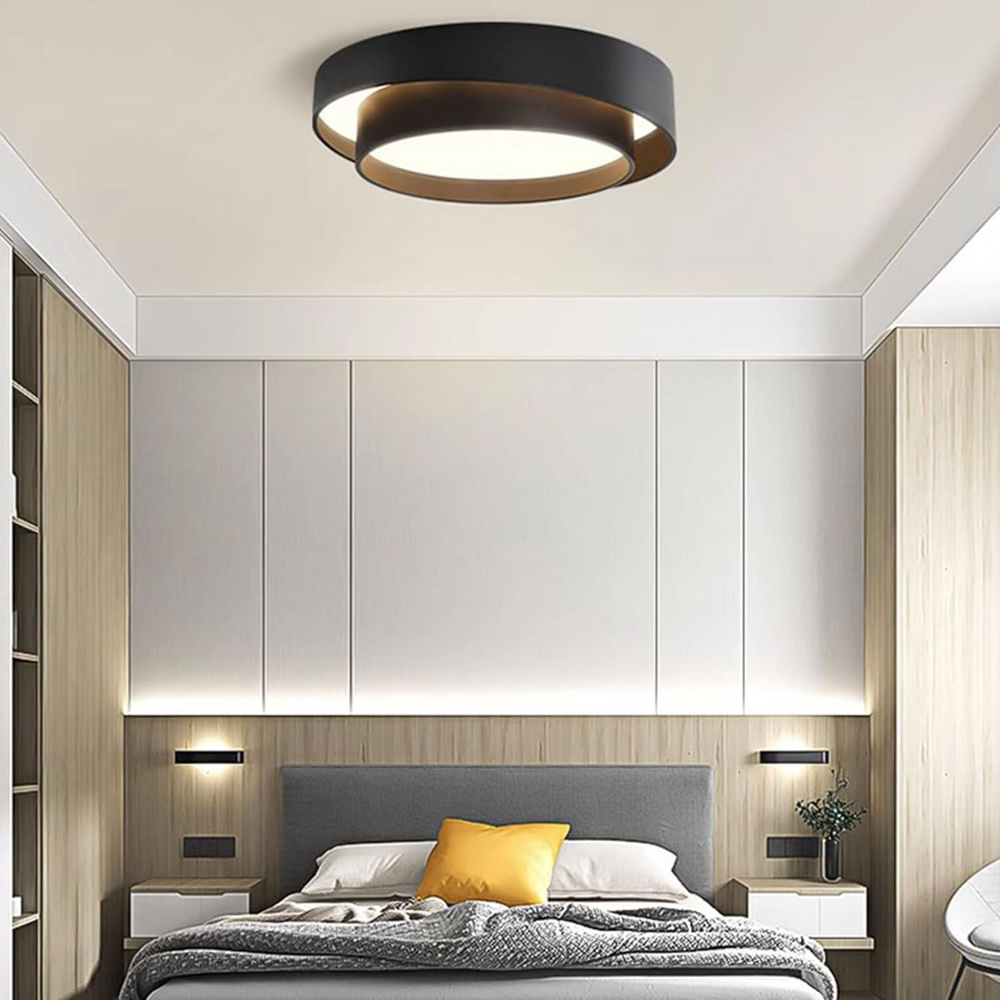 Nordic Round LED Flush Ceiling Light