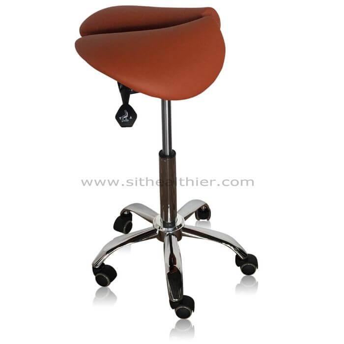 Saddle Style Split Seat Ergonomic Chair