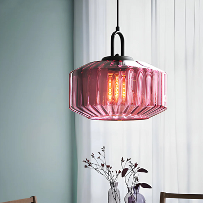 Mireta Retro Tinted Glass Pendant