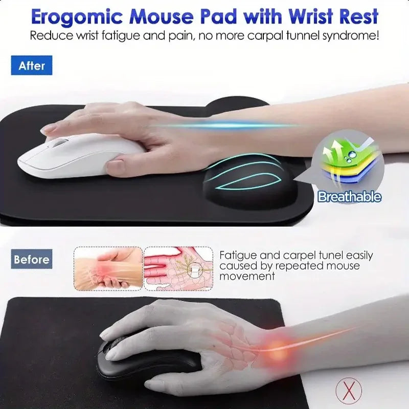 Gel Wrist Rest Mouse Pad