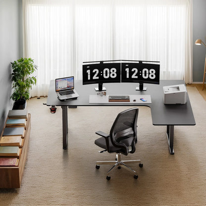 Nexus Pro 4-Leg Electric L-Shaped Standing Desk