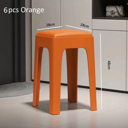 Stackable Plastic Dining Chairs