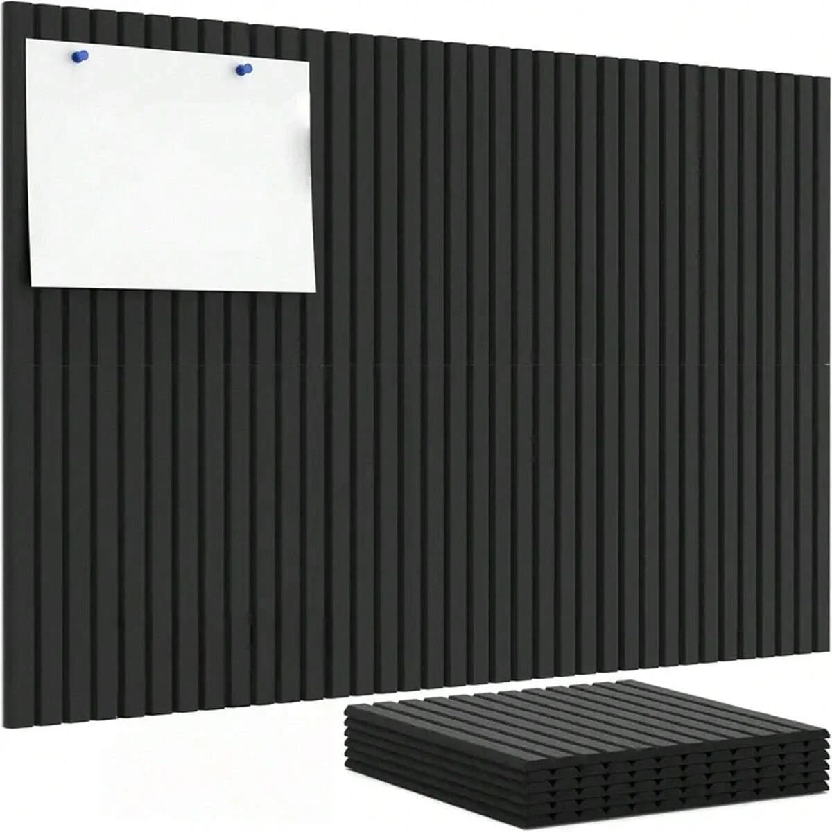 FeltTile 6pc Acoustic Bulletin Board