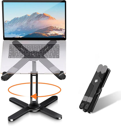 360-Degree Aluminum Laptop Stand