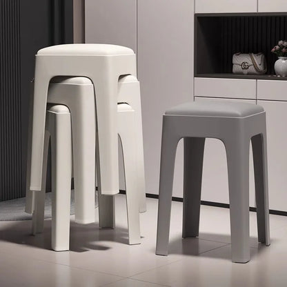 Stackable Plastic Dining Chairs