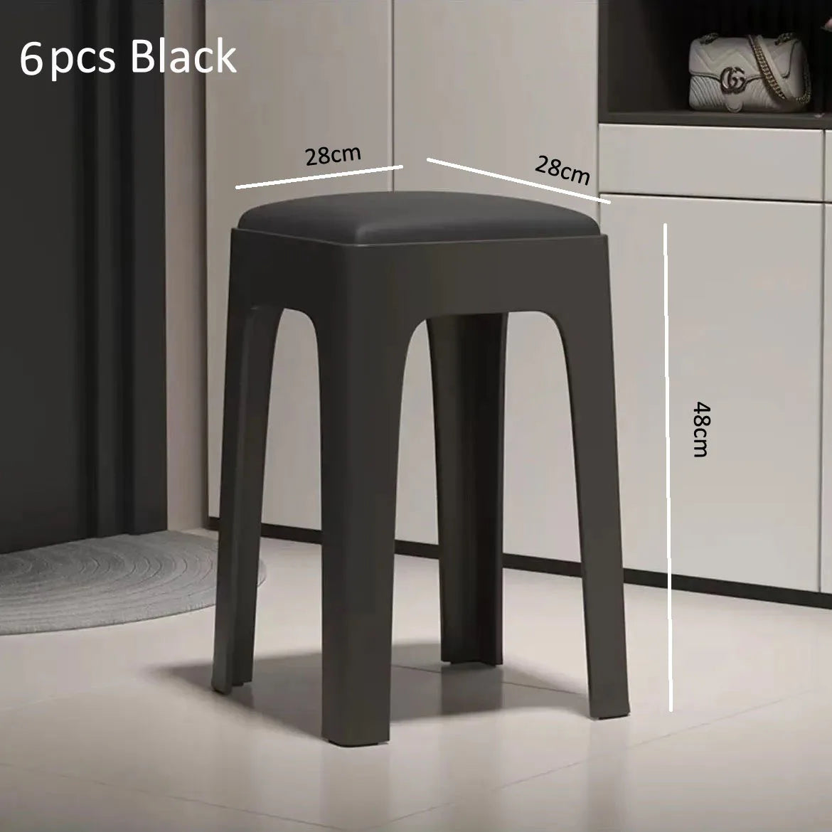 Stackable Plastic Dining Chairs