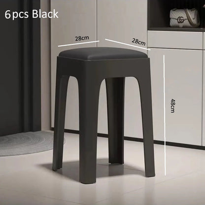 Stackable Plastic Dining Chairs