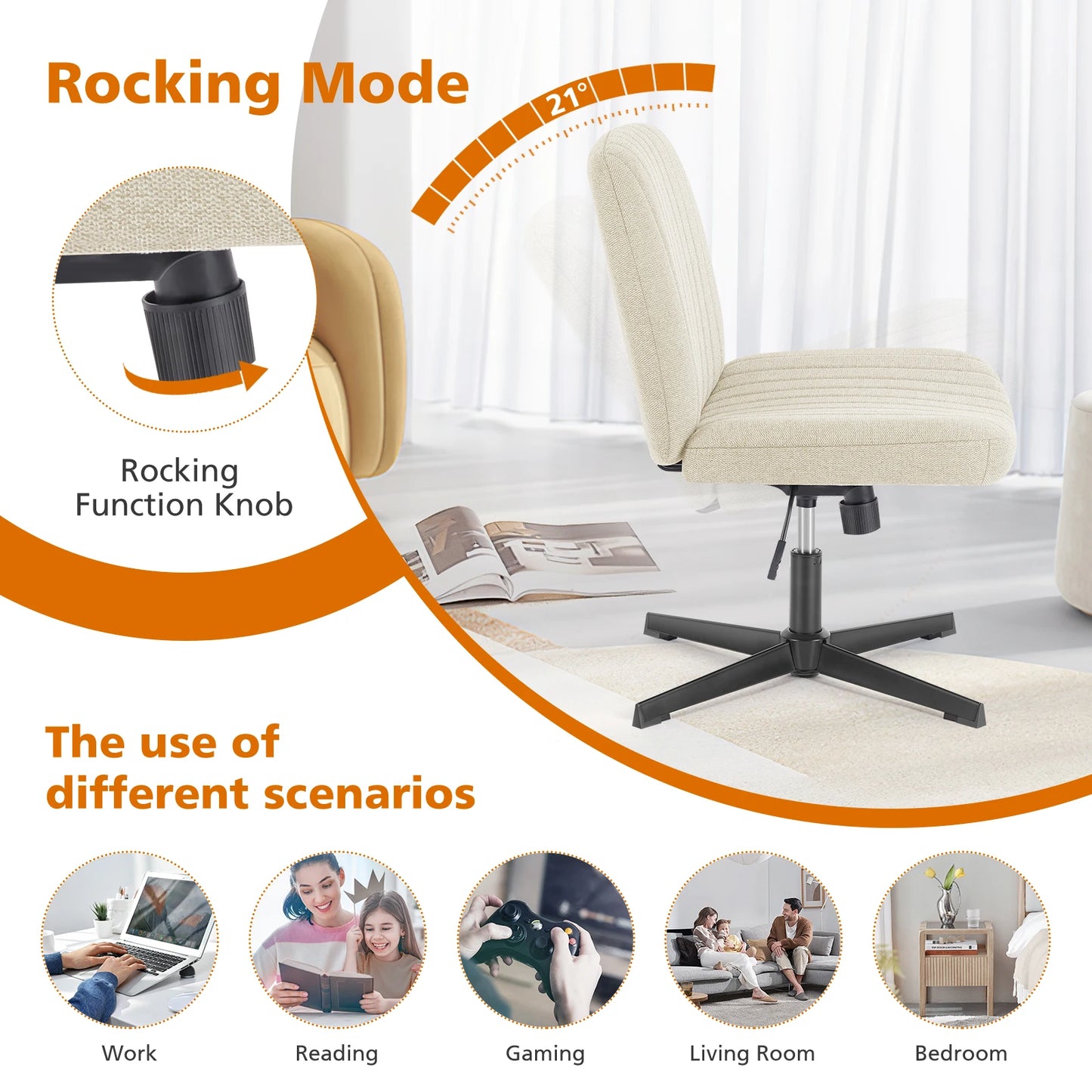 Lotus Cross-Leg Gaming Chair