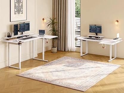 Nexus Pro 4-Leg Electric L-Shaped Standing Desk