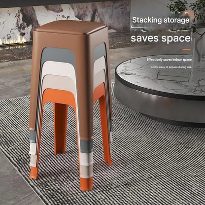 Stackable Plastic Dining Chairs