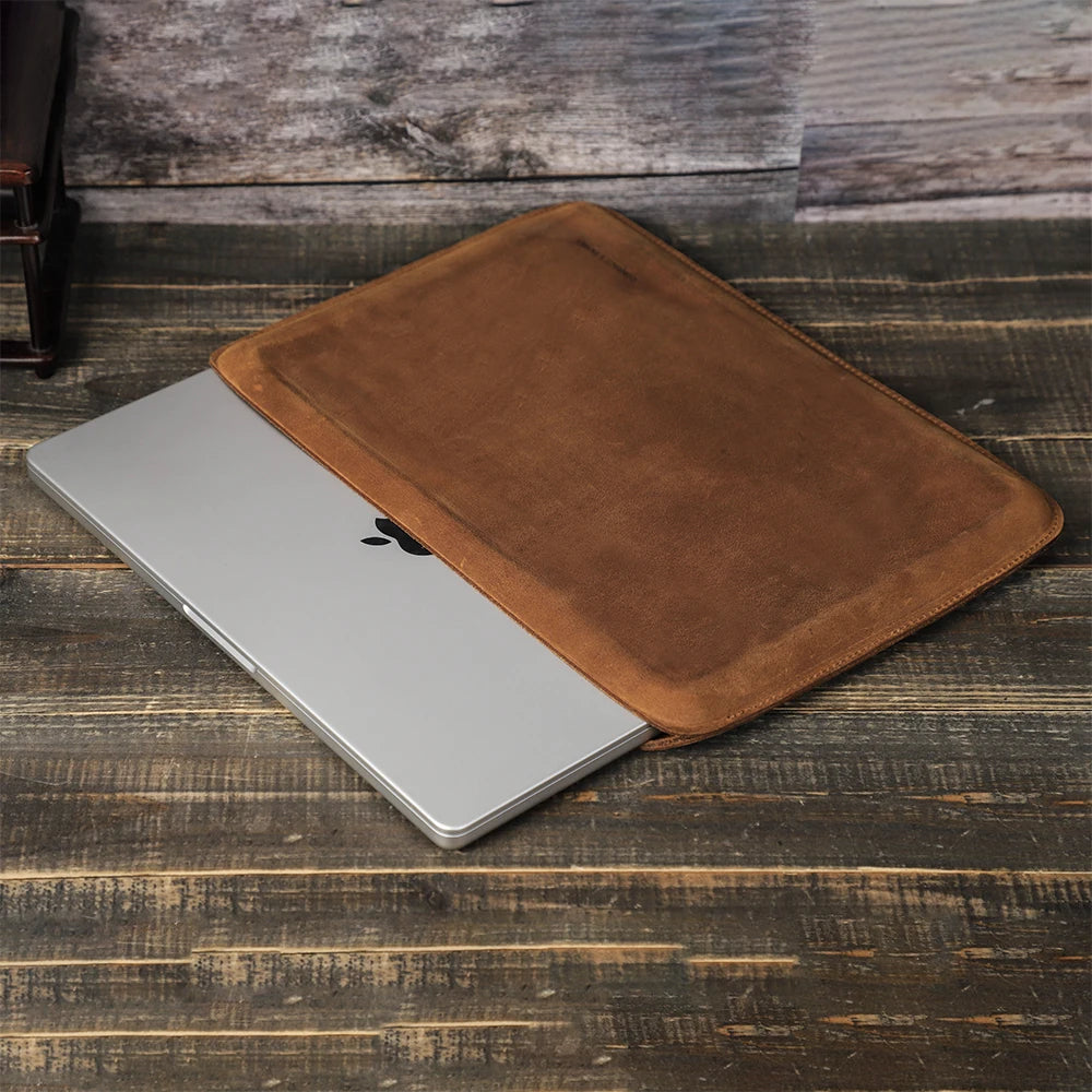 Cow Leather Laptop Sleeve