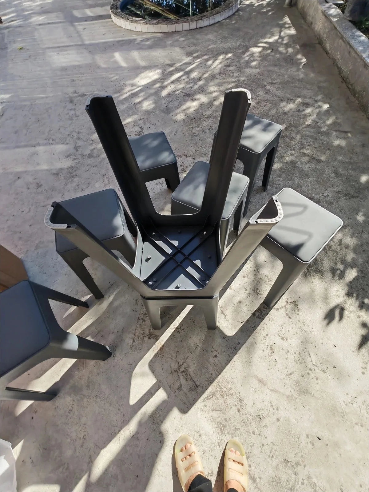 Stackable Plastic Dining Chairs