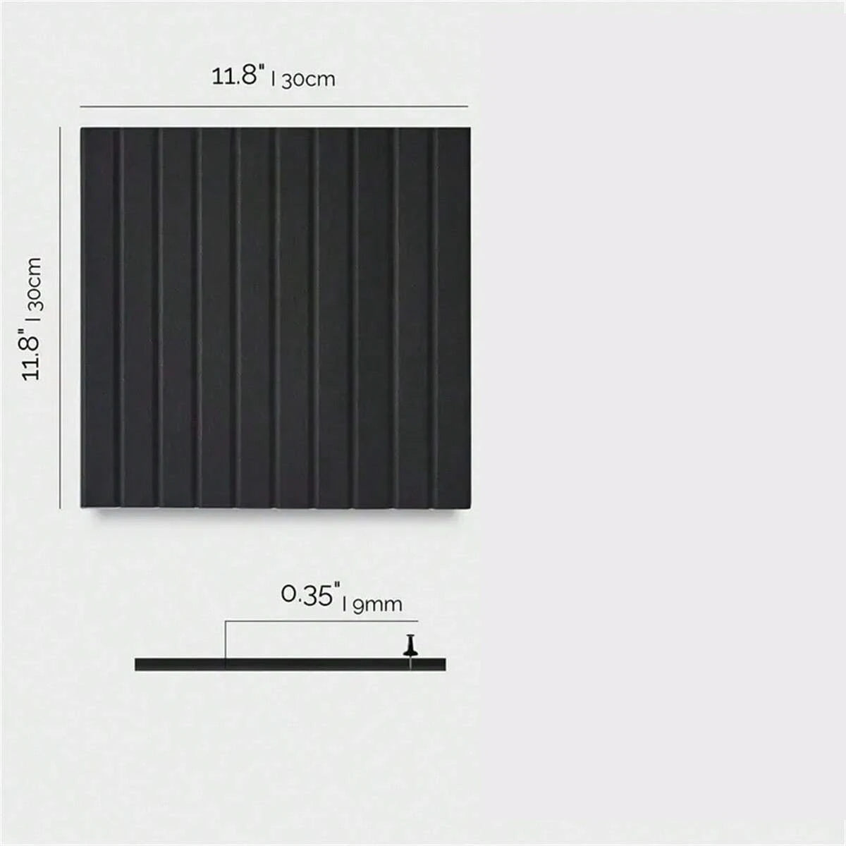 FeltTile 6pc Acoustic Bulletin Board