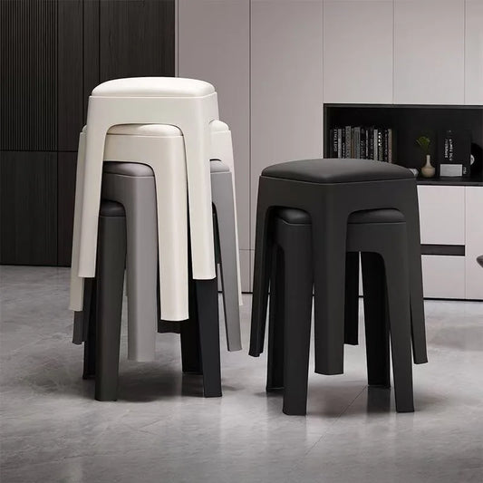 Stackable Plastic Dining Chairs