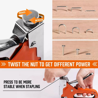 3-in-1 Heavy Duty Staple Gun